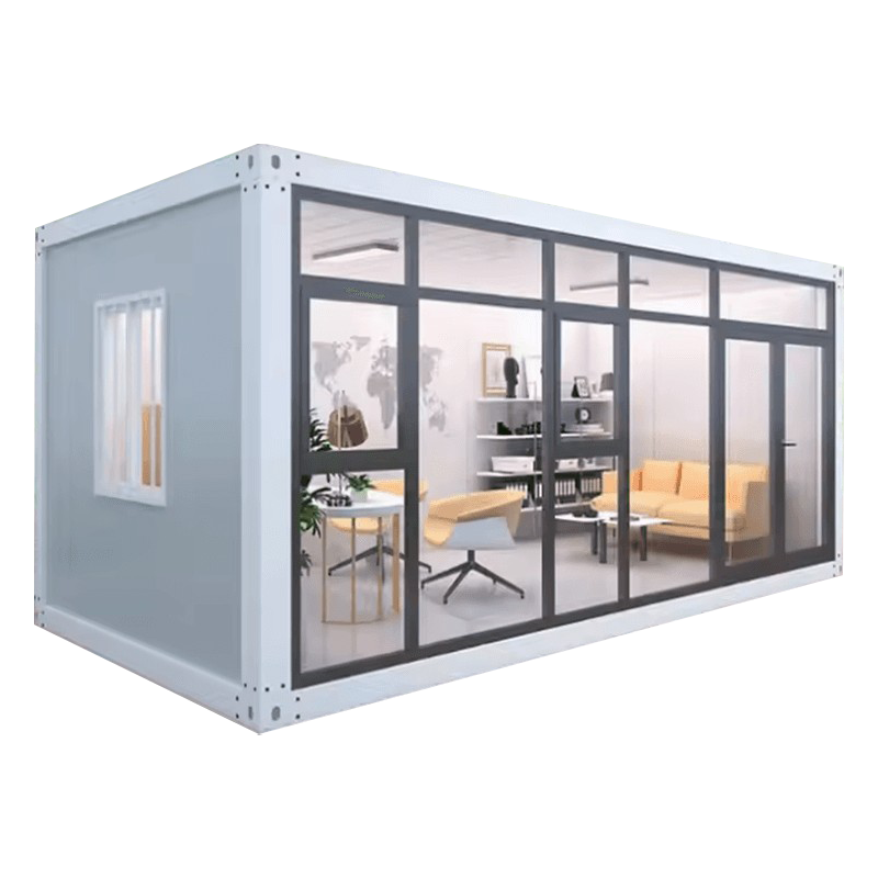 Nhà lắp ghép mở rộng phòng kính một lớp ngoài trời bằng kính