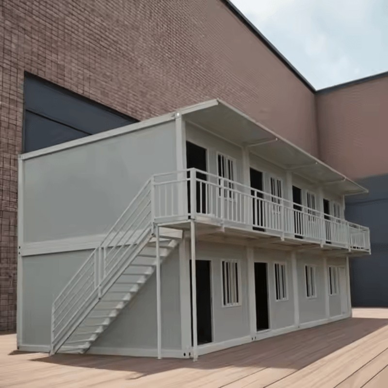 Nhà tiền chế mô-đun container ký túc xá lớn Nhà tiền chế mô-đun container ký túc xá lớn