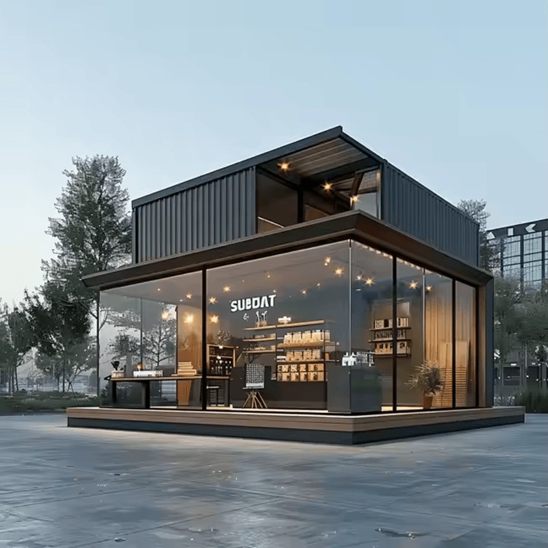 Nhà Container Tiền Chế Cho Cửa Hàng