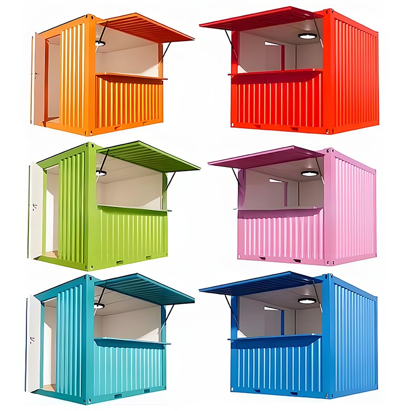 Cửa Hàng Container Nhỏ (Tấm Tường Tôn)