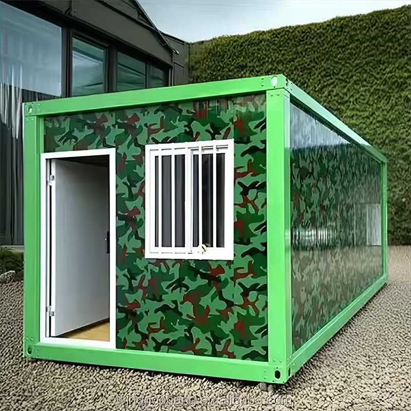 Nhà container thép mô-đun Prefab 6X3 hiện đại Nhà container thép mô-đun Prefab 6X3 hiện đại