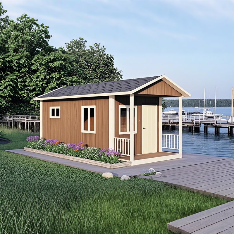 Nhà container có thể tháo rời mái nhà